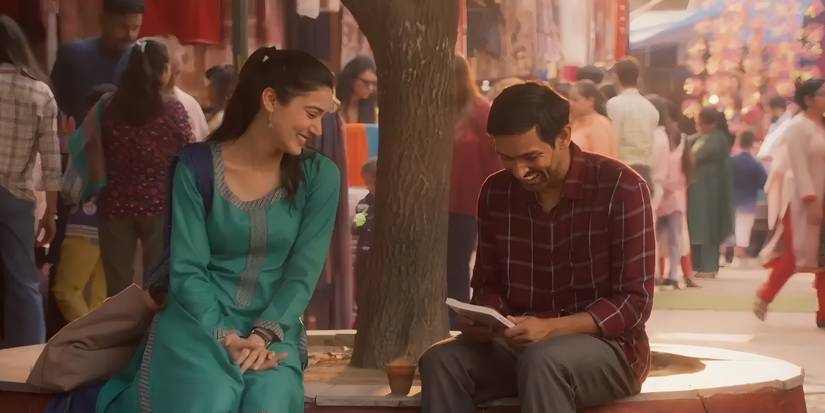 Sharma and Joshi sitting and smiling in 12th Fail