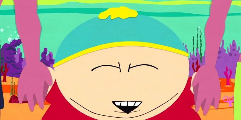 Cartman smiling in South Park Simpsons Already Did It