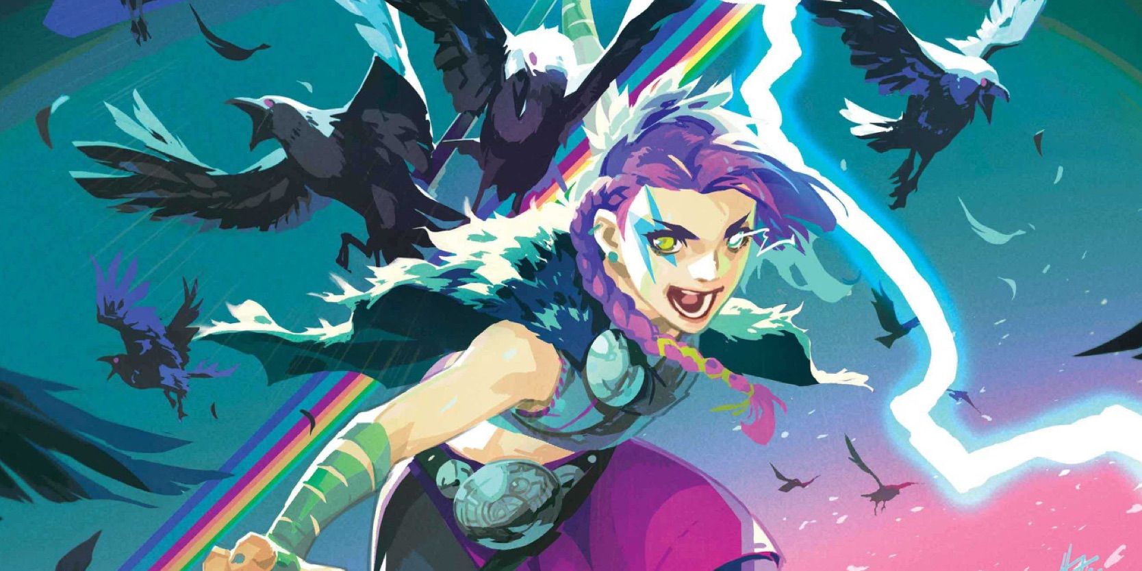 Hellrune di Immortal Thor #3 Sampul varian Champions Baru oleh Toni Infante