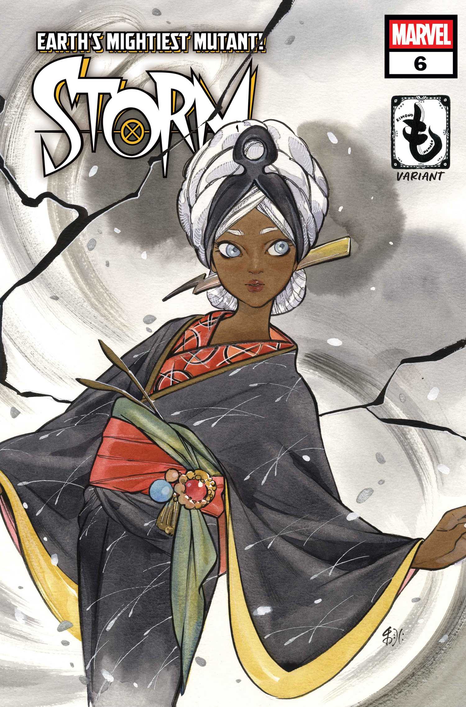 Storm #6 Kimono Variant Cover by Peach Momoko
