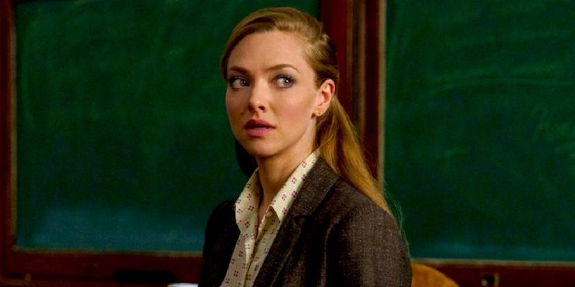 Jeanine (Amanda Seyfried) looking at something off in the distance in Seven Veils