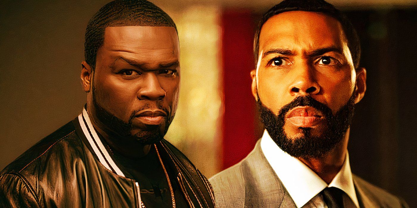 50 Cent as Kanan Stark and Omari Hardwick as James St. Patrick in Power