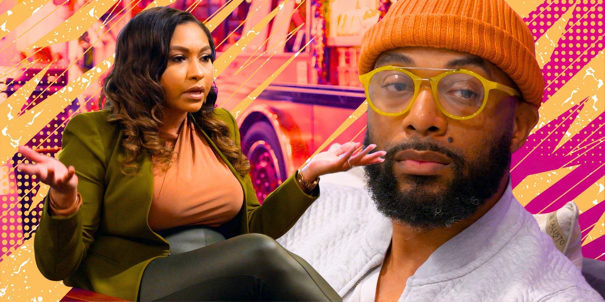 image of married at first sight expert Dr. Pia with season 18 cast member  Ikechi
