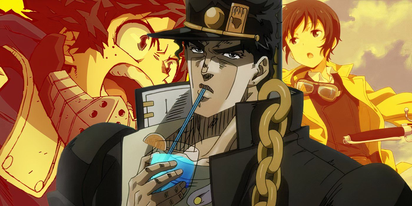 Deku from My Hero Academia, Jotaro from JoJo&rsquo;s Bizarre Adventure, and Kino from Kino&rsquo;s Journey