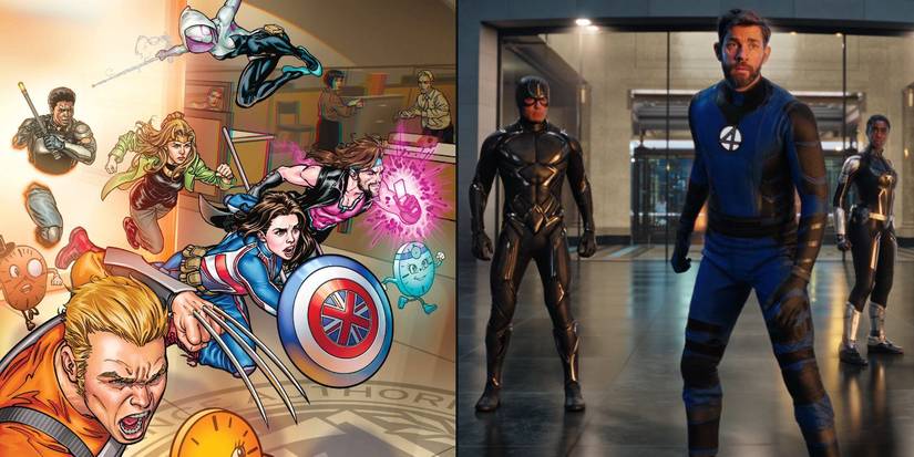 TVA #3 Cover by Pere Pérez with Team TVA and the Illuminati in Doctor Strange in the Multiverse of Madness