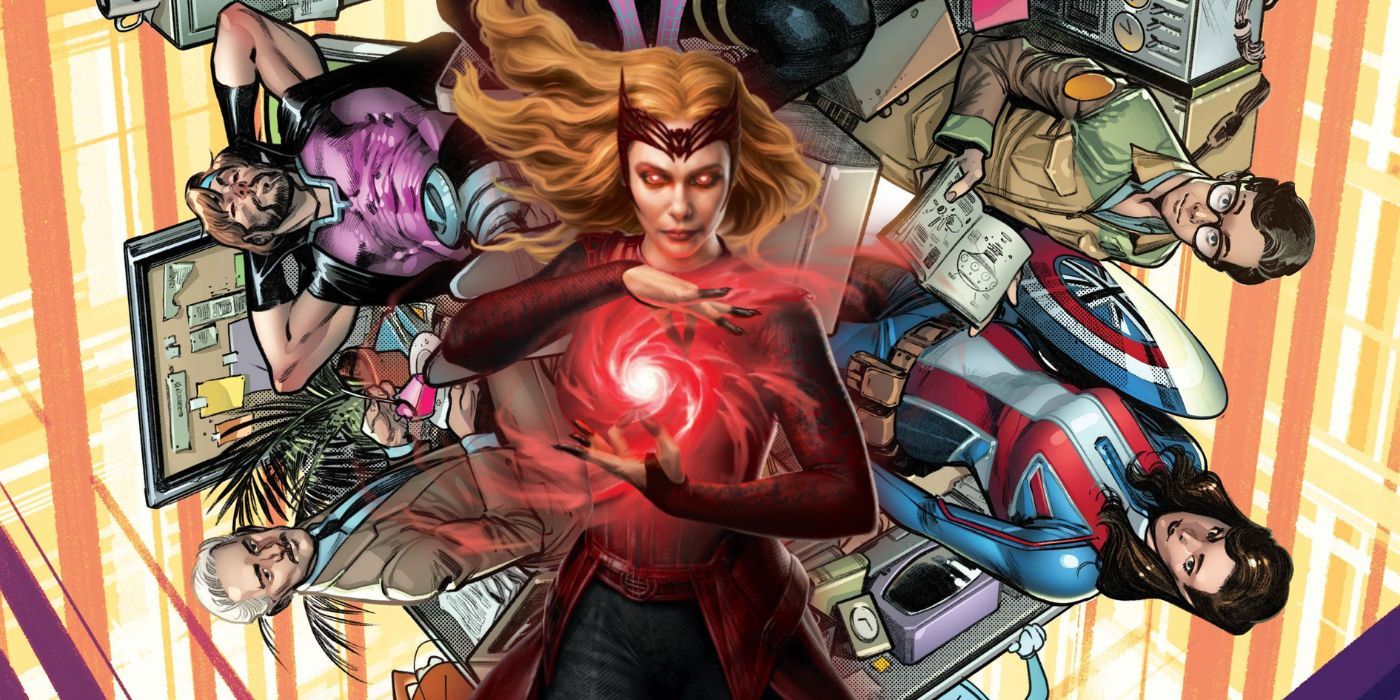 Pere PerezによるTVAのカバーアート＃1のMcU Scarlet Witch