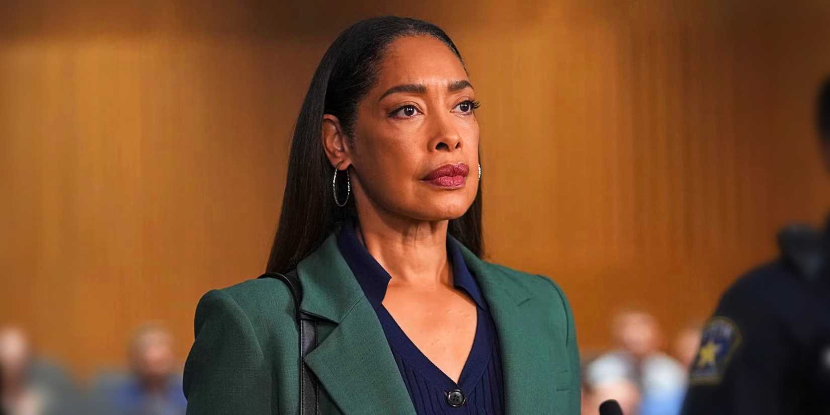 Gina Torres as Tommy Vega in 9-1-1: Lone Star season 5.