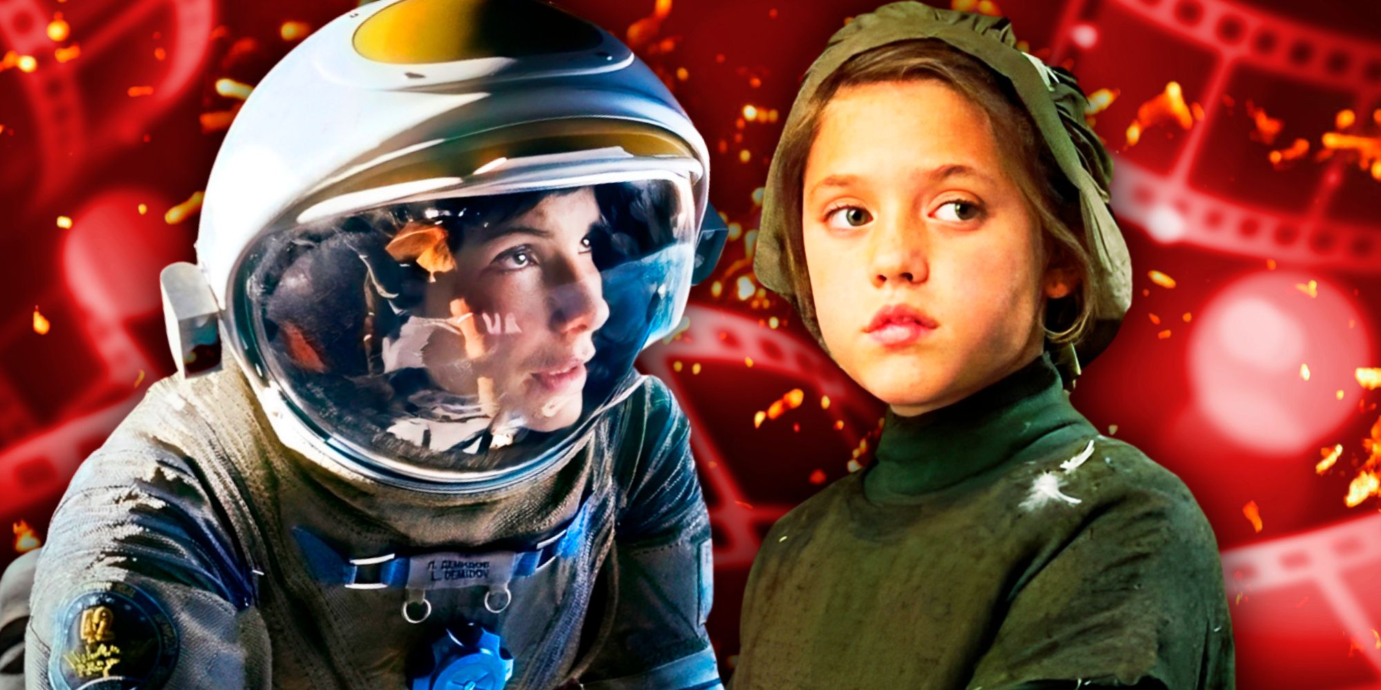 A Little Princess (1995) and Gravity (2013) imagery