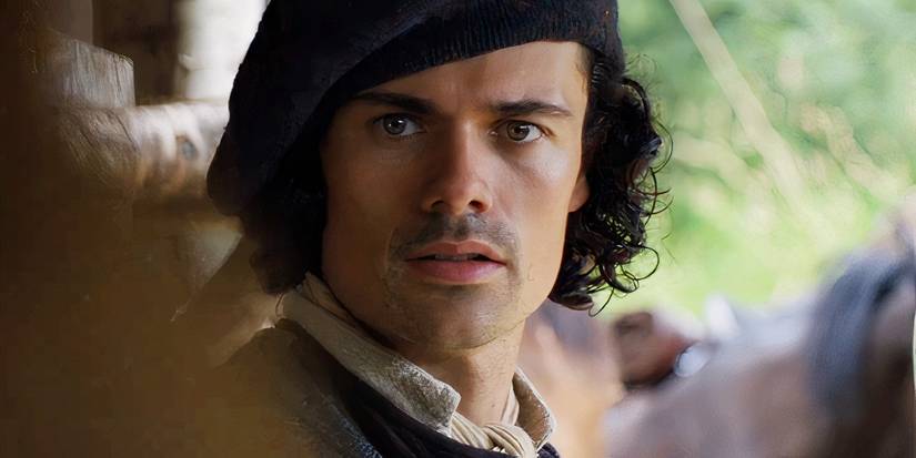 A man in a hat looks concerned in Outlander Blood of My Blood