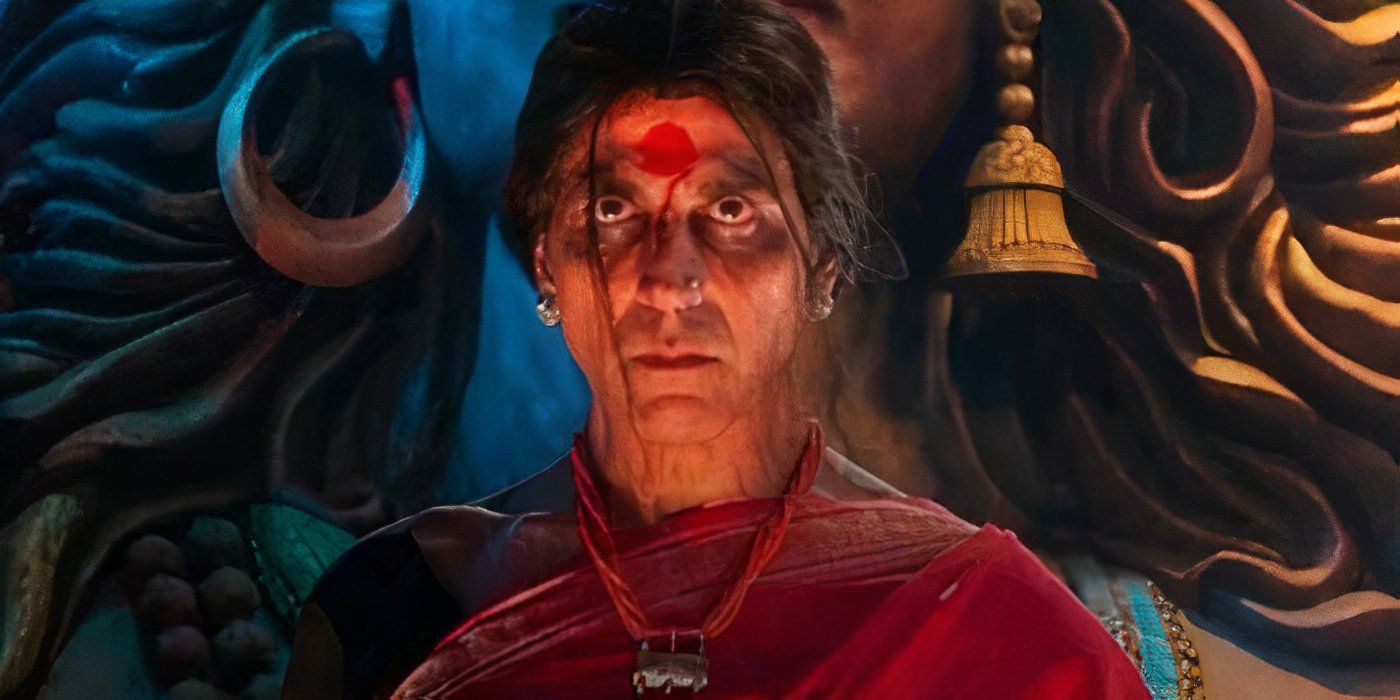 A Still From the Indian horror movie Laxmii