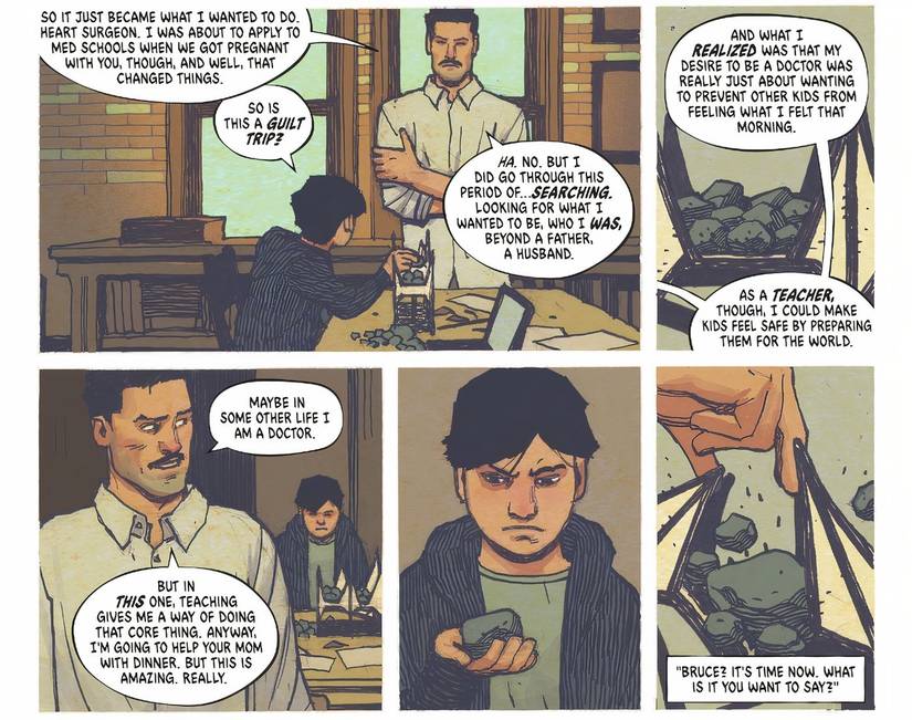 Absolute Batman 4 Thomas Wayne says he only wanted to be a surgeon due to his trauma and was more passionate about teaching