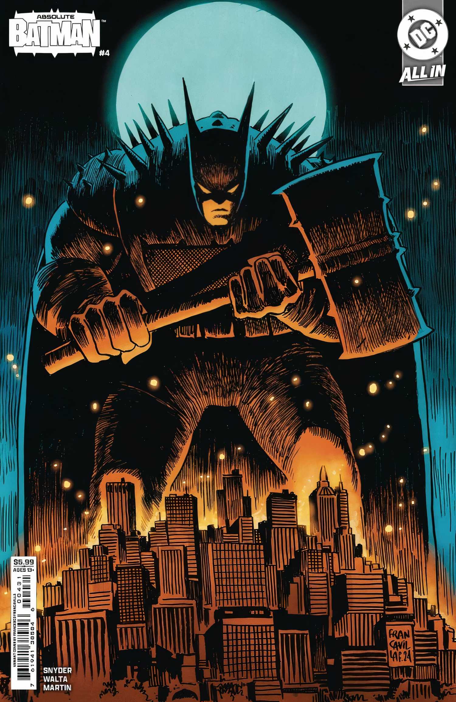 Absolute Batman #4 variatn cover