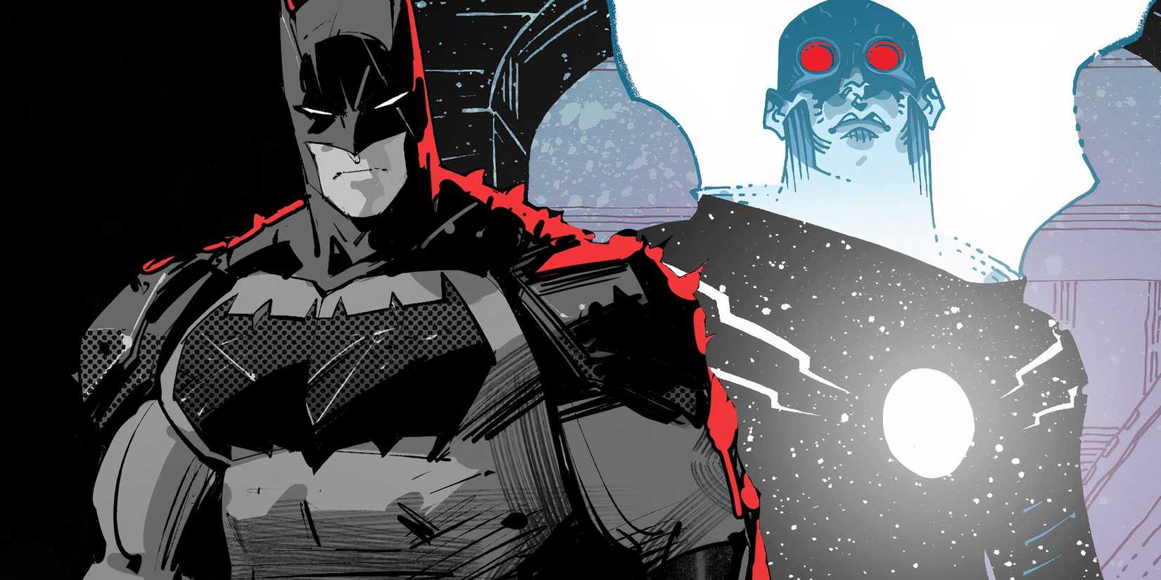 Absolute Batman Standing Next to Mister Freeze Featured DC