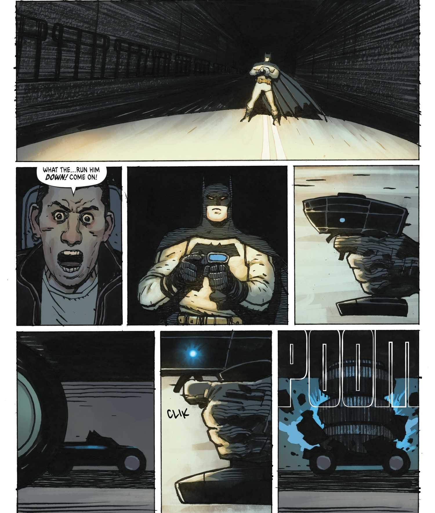 Absolute Batman Triggers Bottle Jack in RC Car DC