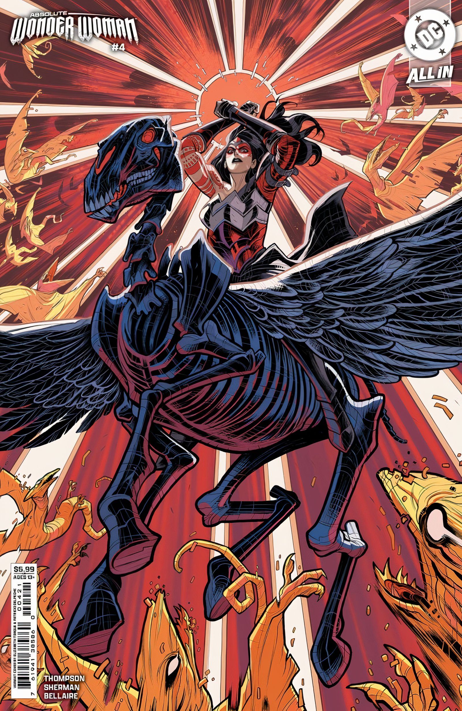 Absolute Wonder Woman #4 Variante Cubierta Elizabeth-1
