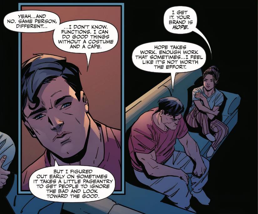 Action Comics 1082 Superman admits that hope might not be worth the effort