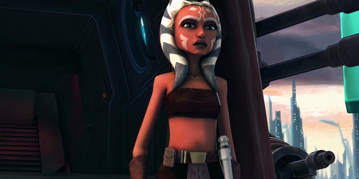 Ahsoka Tano in Clone Wars Season 1