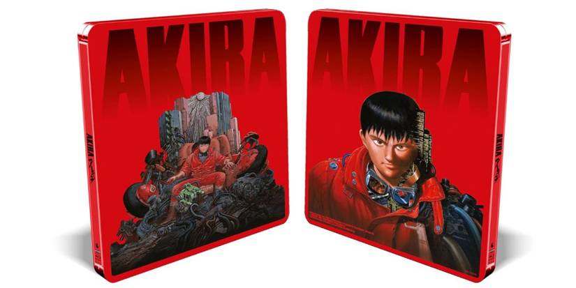 Akira 4k Steelbook front and back cover