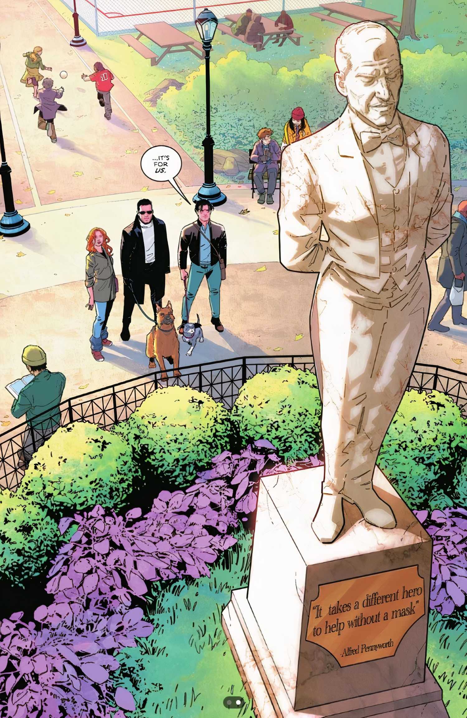 Alfred Pennyworth in Nightwing #92