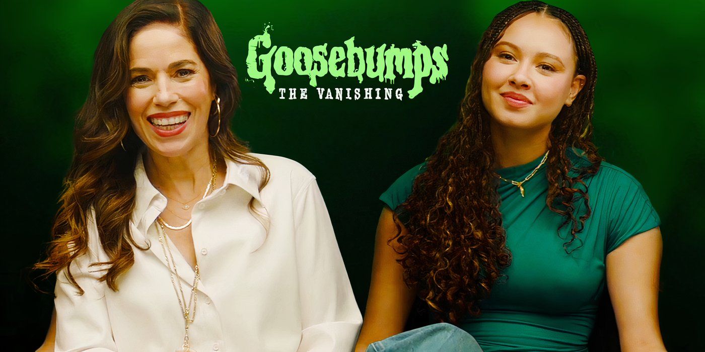 Ana Ortiz & Francesca Noel Goosebumps The Vanishing Interview header