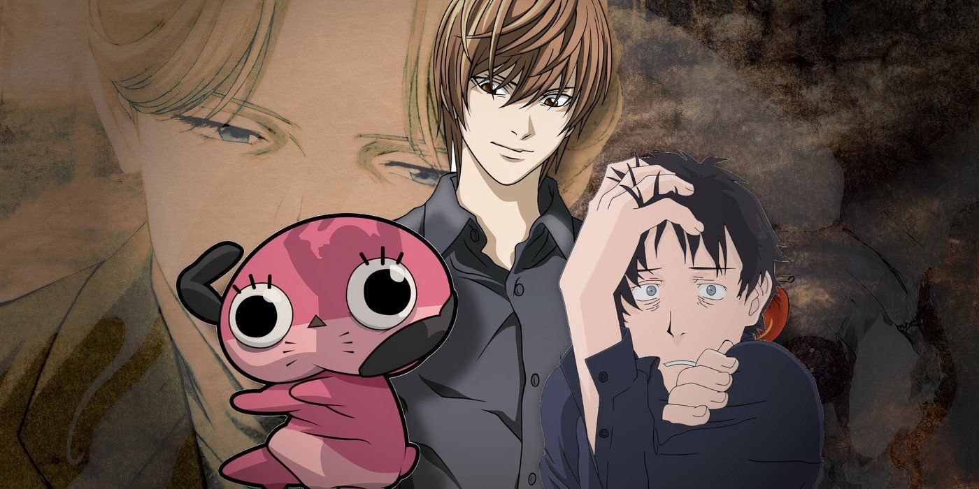 anime that do not need remake welcome to the nhk paranoia agent death note light yagami with johan liebert from monster in background