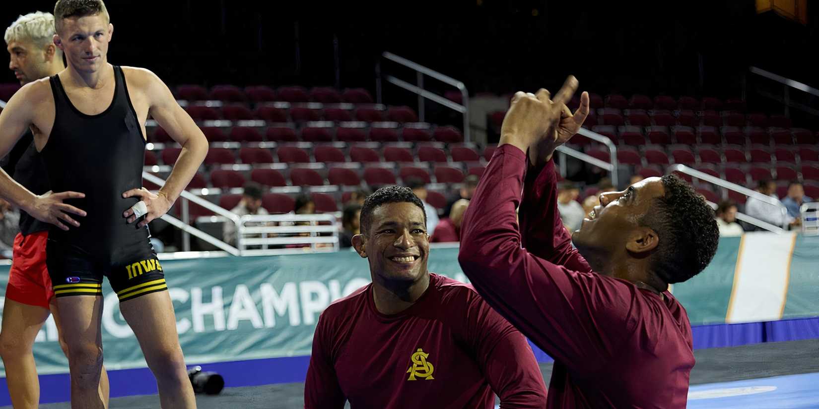 Anthony Robles and Jharrel Jerome in Unstoppable