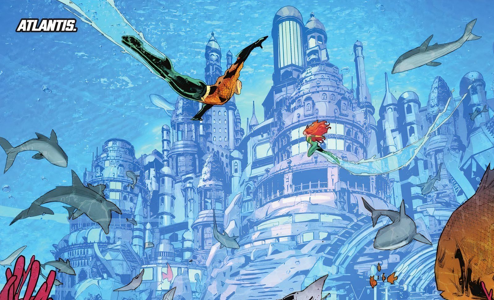 Aquaman #1 atlantis mera