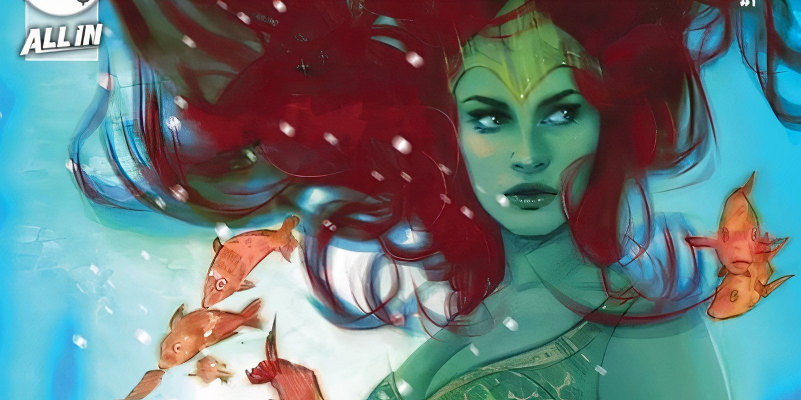 Aquaman #1 mera variant cover art feature