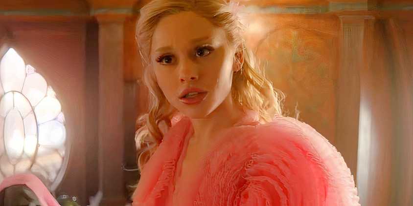 Ariana Grande as Glinda in Wicked