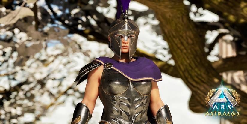 Ark Astraeos Character In Greek Armor