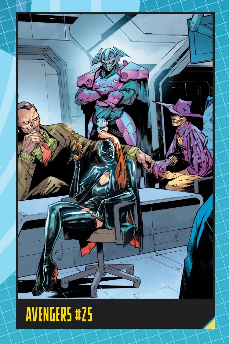 Avengers #25 cover art featuring the new Masters of Evil.