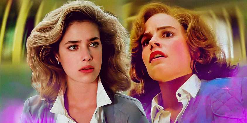 Custom image of Claudia Wells and Elisabeth Shue as Jennifer in the Back to the Future movies
