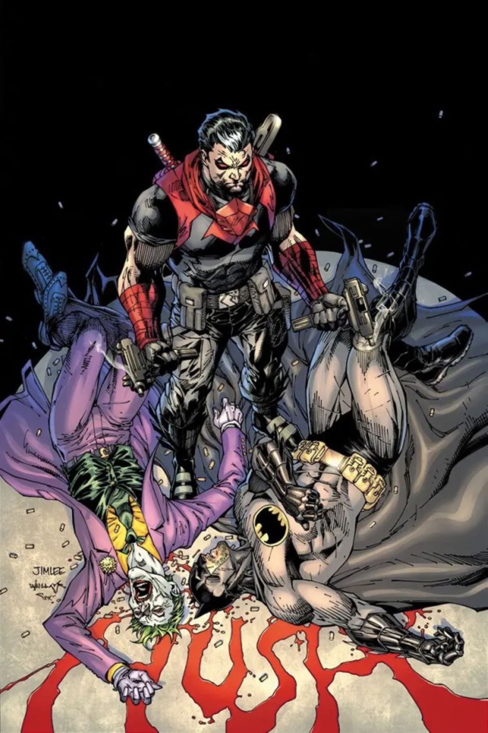 Batman #159 Main Cover Jim Lee Joker Red Hood