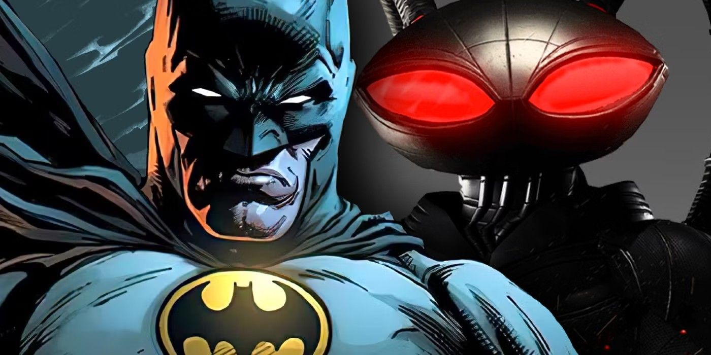 BATMAN AND BLACK MANTA