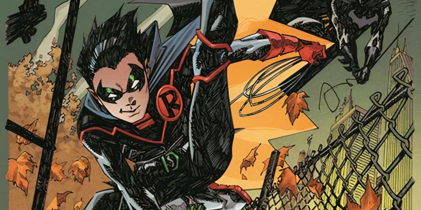 Batman and Robin #18 cover art
