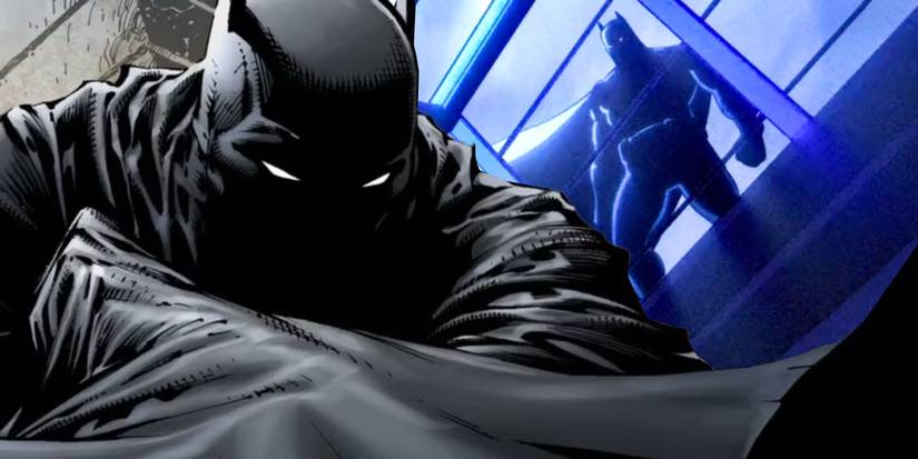 Batman DCU With White Eyes Tease Custom Image