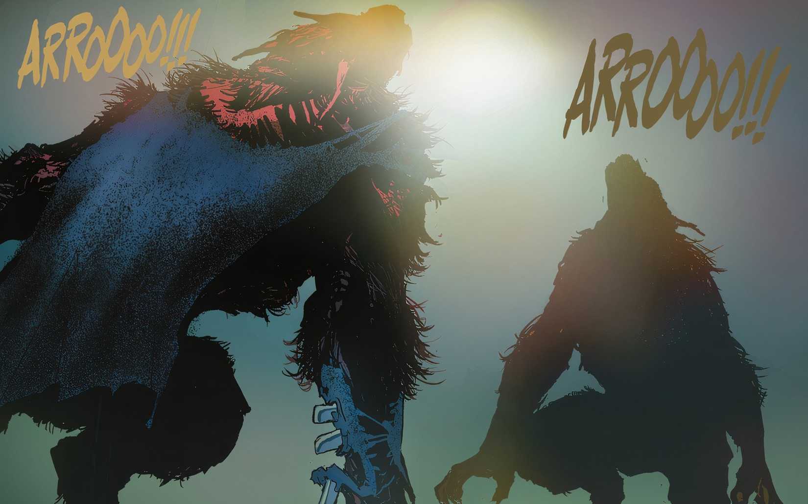 Batman's Werewolf Form Howling with Talbot DC