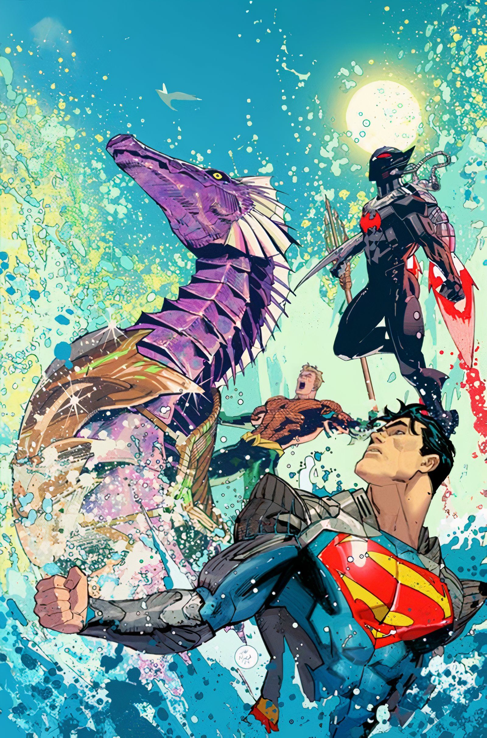 Main cover of Batman Superman World's Finest #37 by Dan Mora