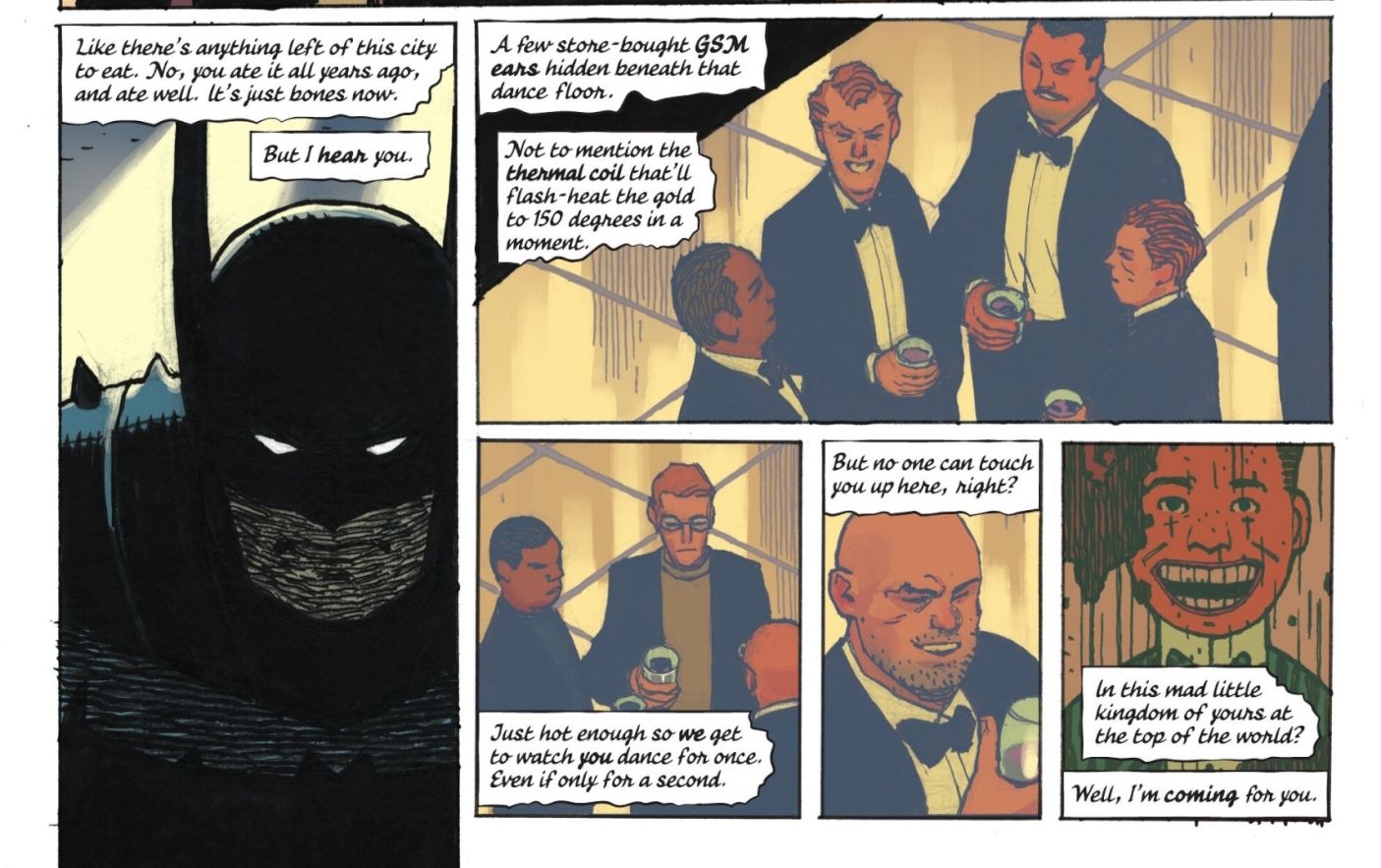 Batman Talks About The Rich Consuming Gotham City