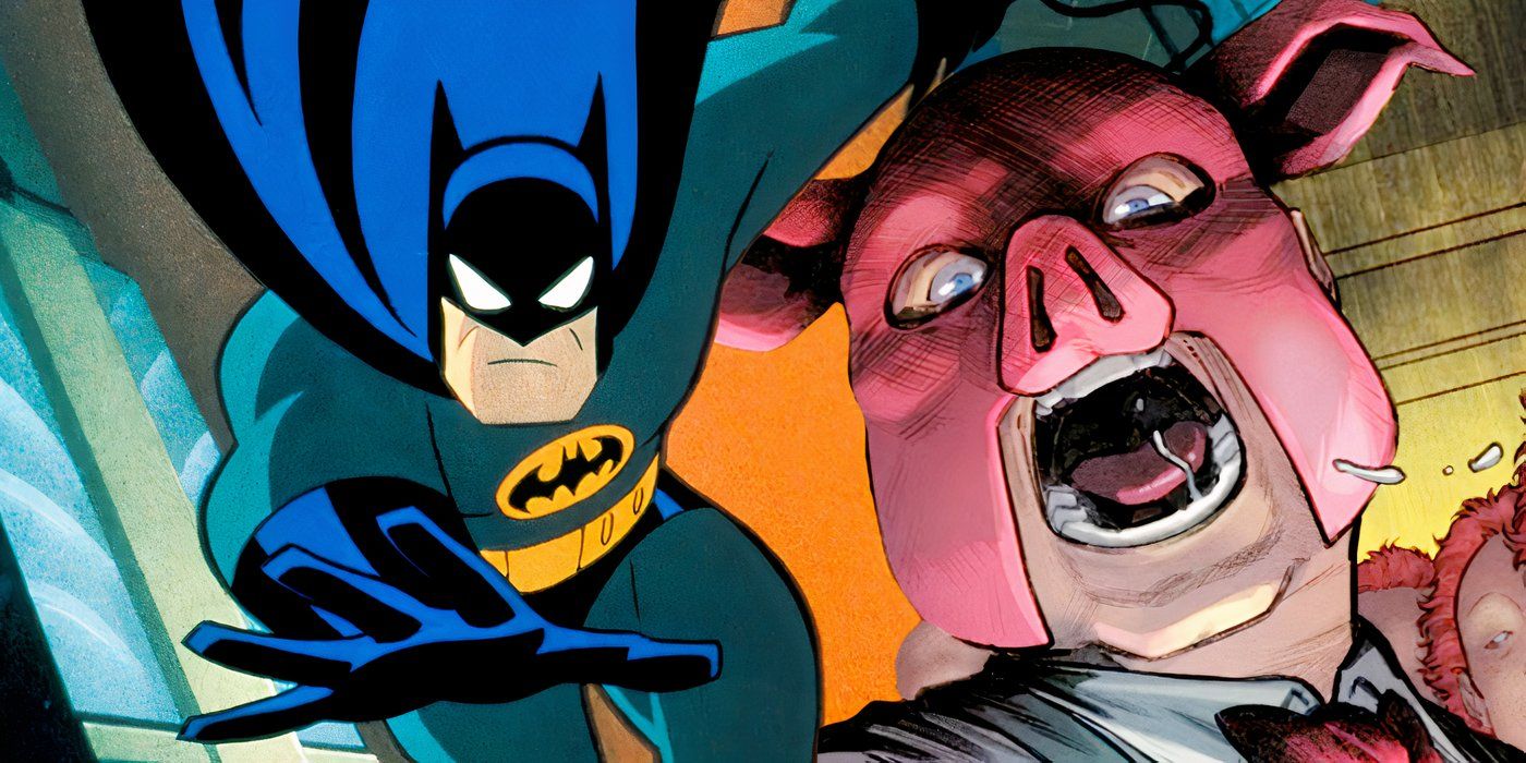 Batman the animated Series with Professor Pyg from the comics