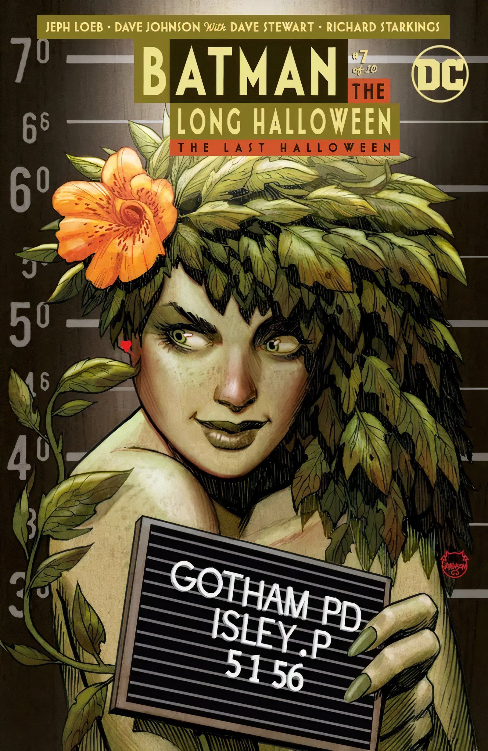 Batman: The Long Halloween – The Last Halloween #7 Dave Johnson Covers Poison Ivy