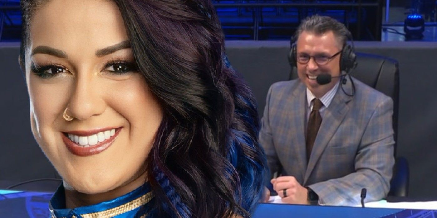 Bayley Michael Cole WWE feature