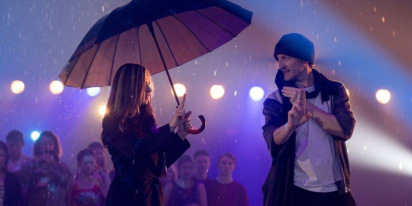 Michael Gracey And Raechelle Banno As Nicole Appleton In Better Man