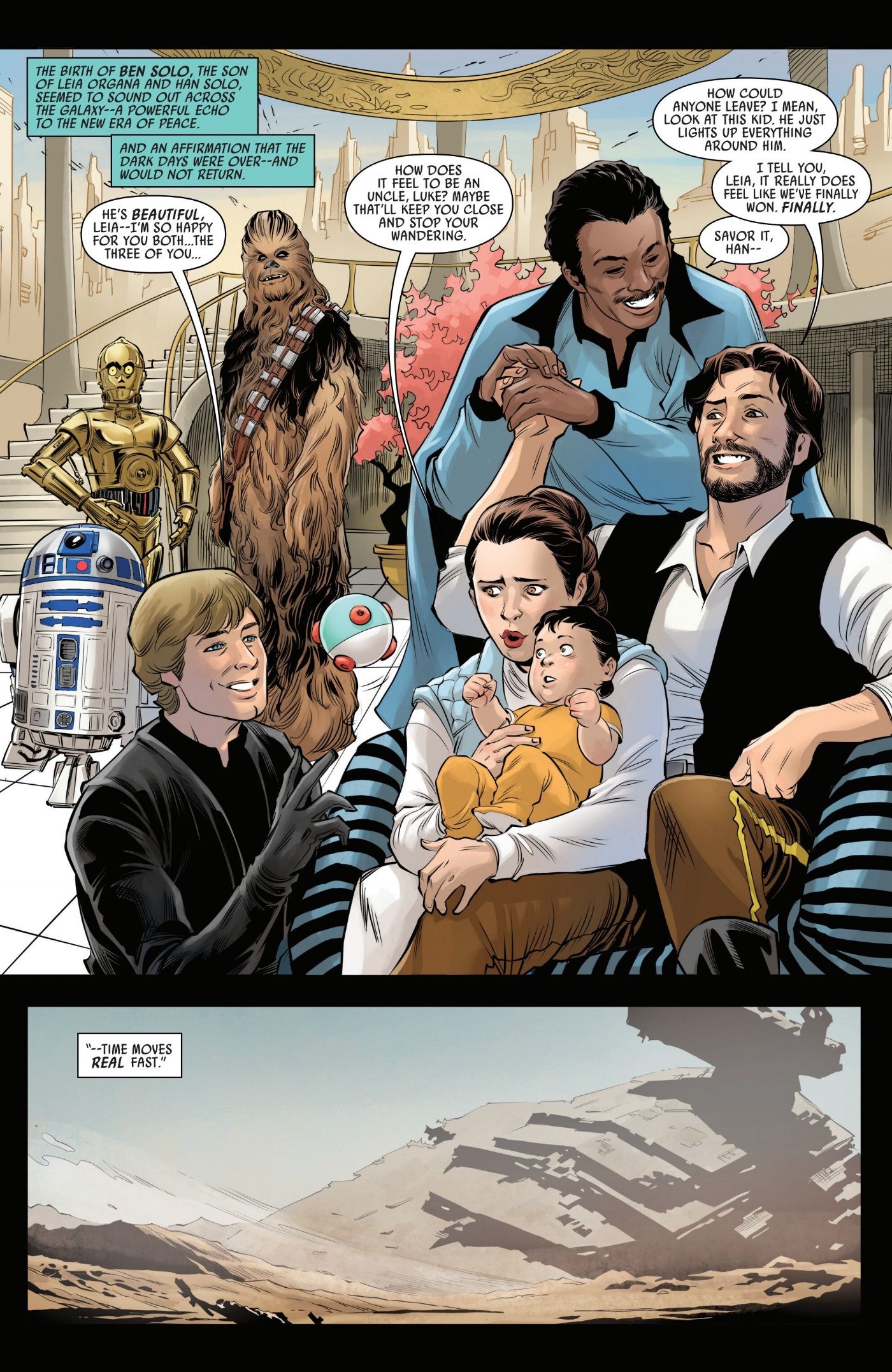 Birth of Ben Solo in Jakku Last Stand #4