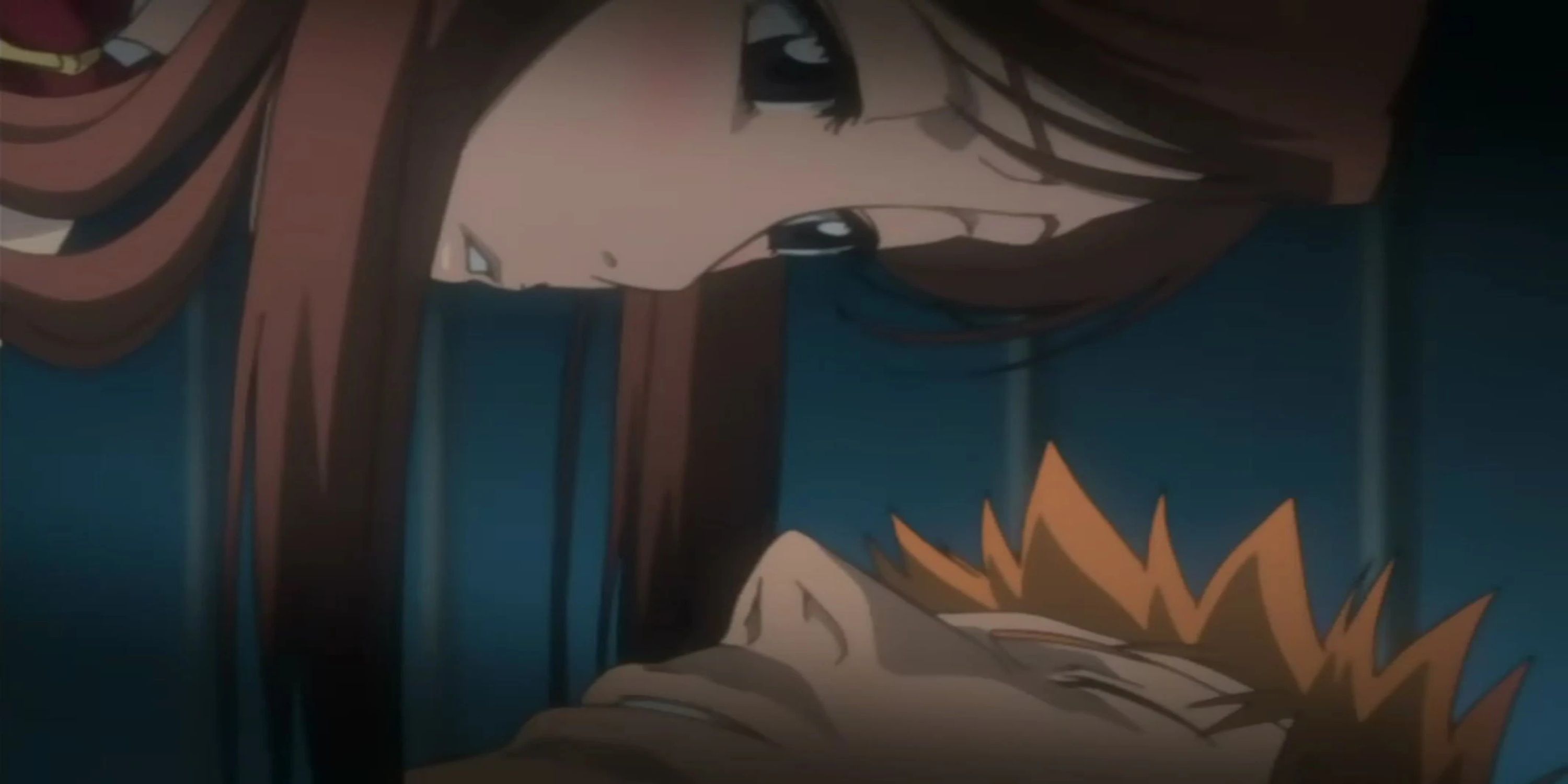 Orihime kysser nästan Ichigo