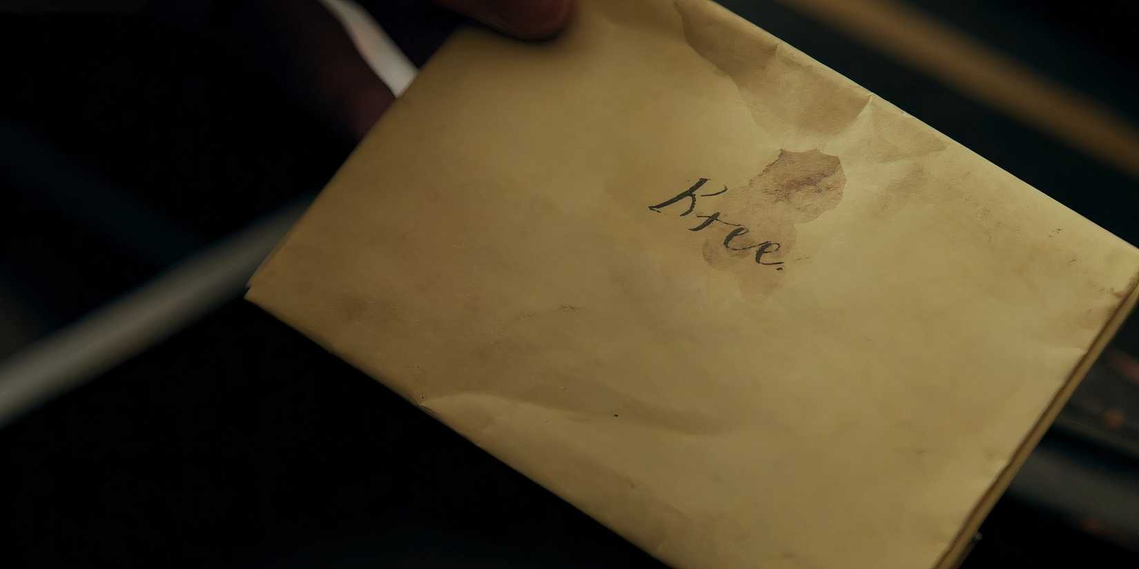 Bree's letter in Outlander