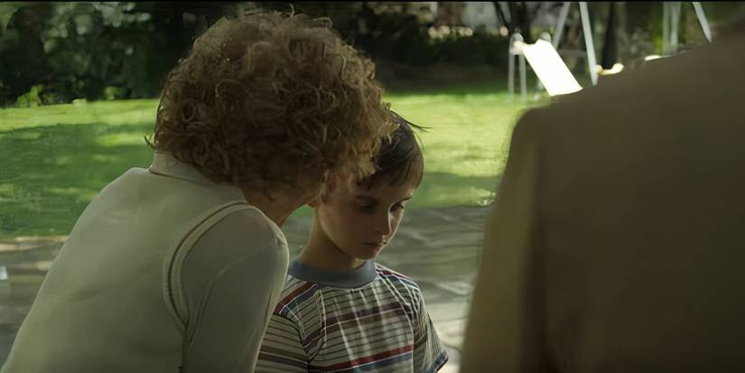 Brian Tench with his mother on Mindhunter