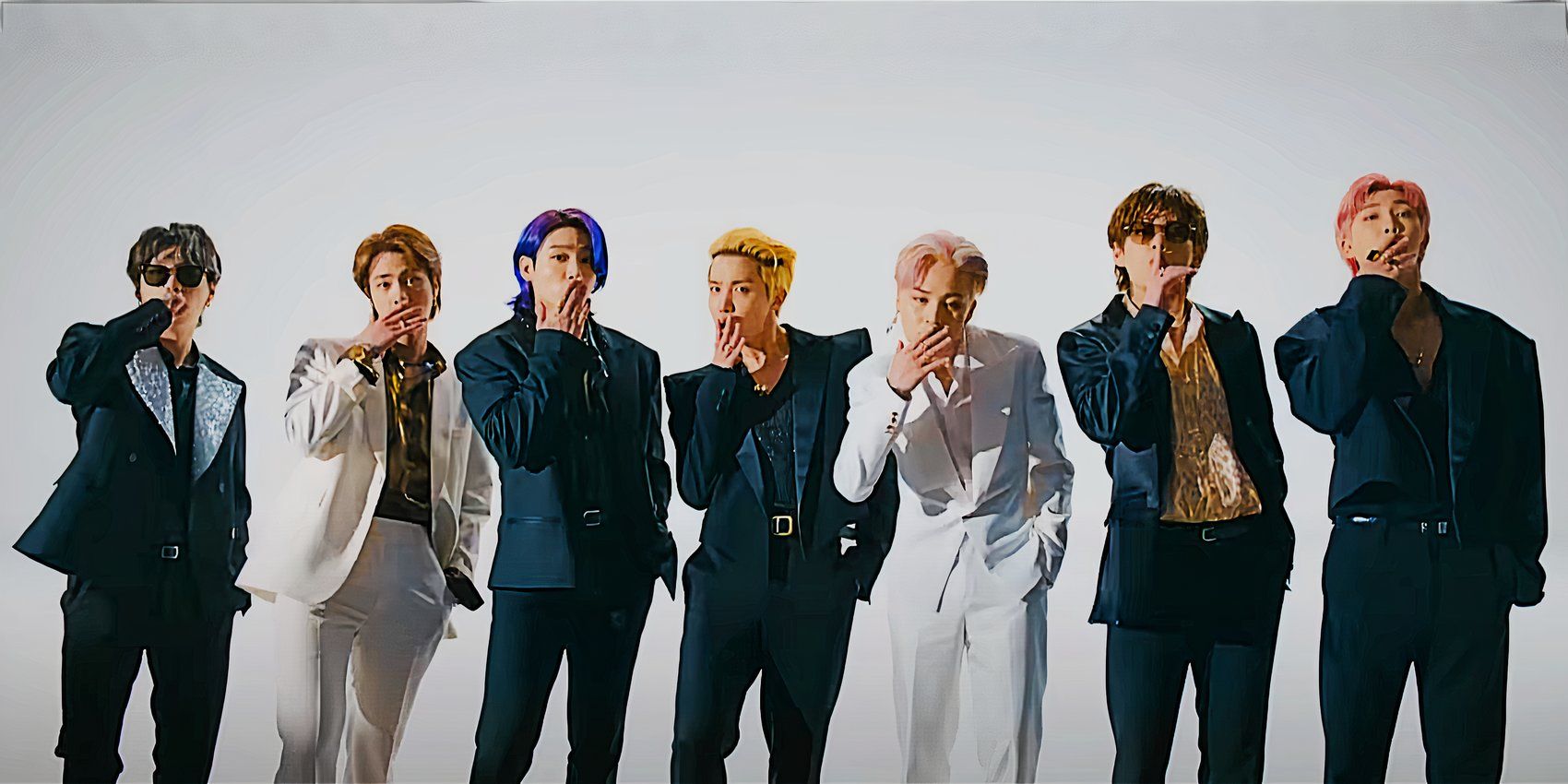 BTS screen grab from their official Butter video
