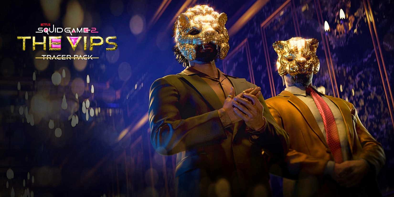 Call of duty black ops 6 SQUID GAME VIP skins with golden masks