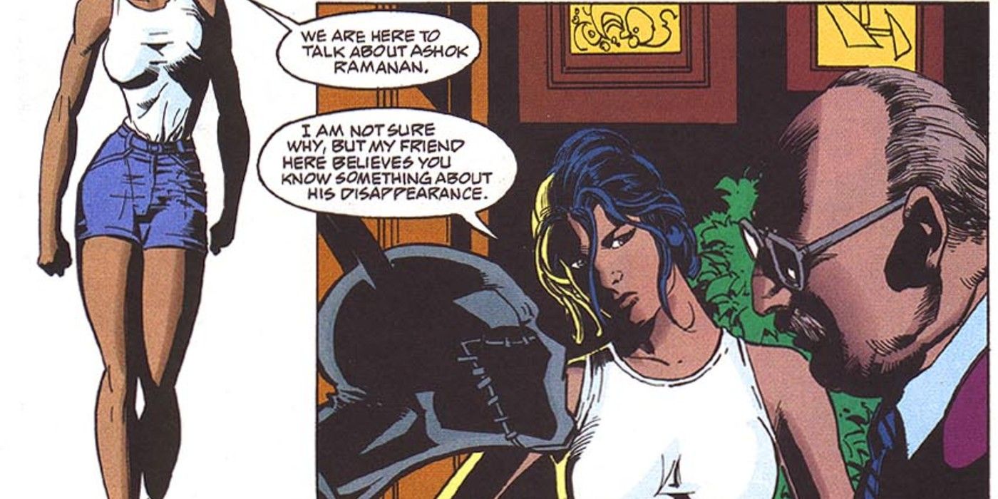 Cassandra Cain y Aruna Ramanan se enfrentan al Sr. Lahiri en la Anual #1 del 2000